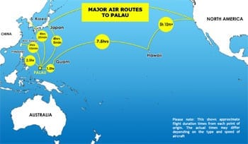 Palau Routes