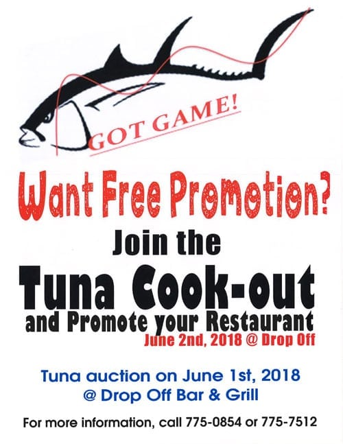 tuna cook out