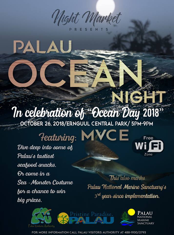 palau ocean night 2018