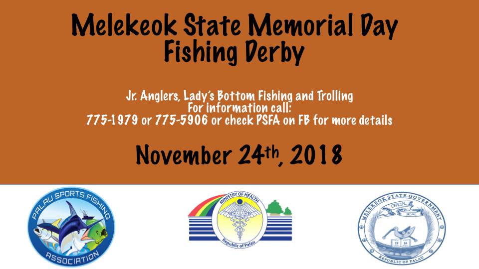 Melekeok State Memorial Day Fishing Derby