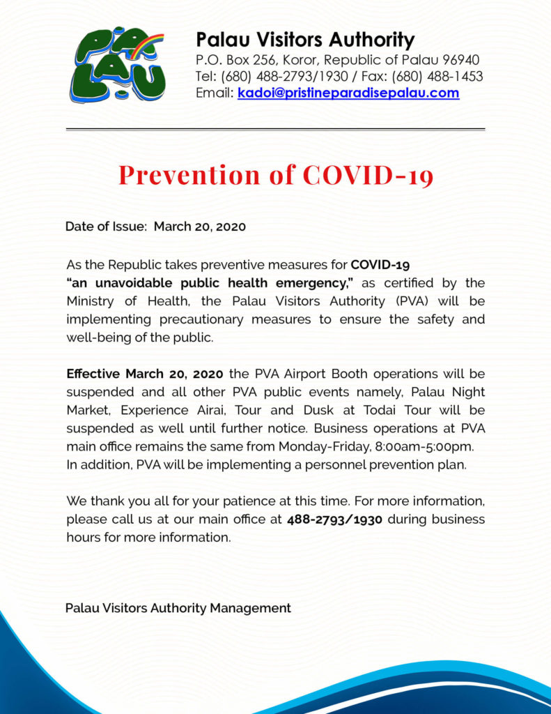 PVA - Prevention of COVID-19