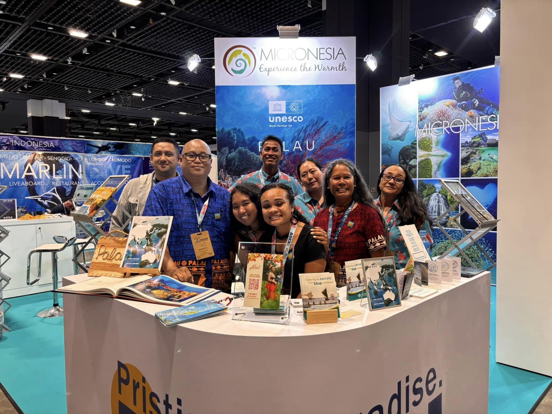 Palau attends Singapore Asia Dive Expo 2024