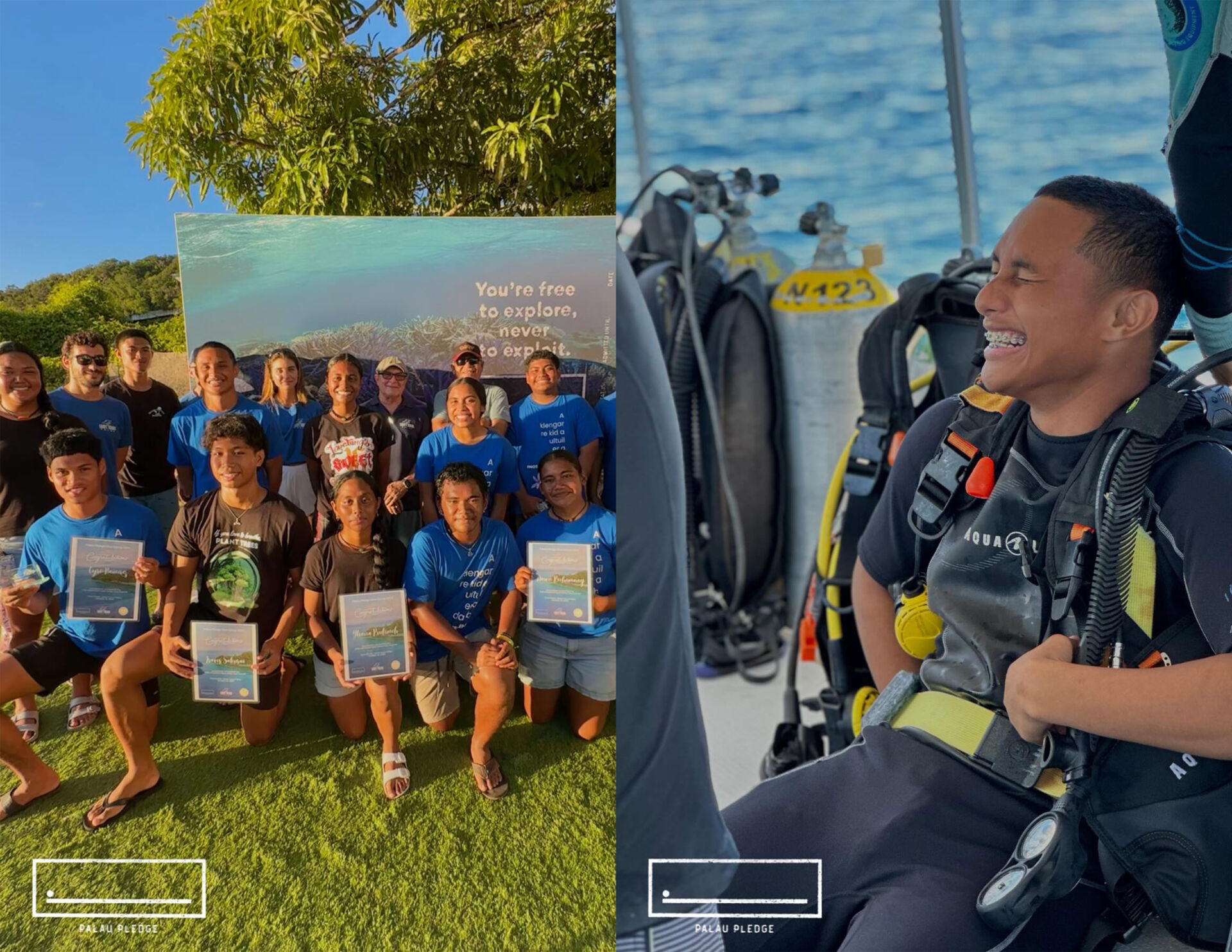 Palau Pledge Dive Camp